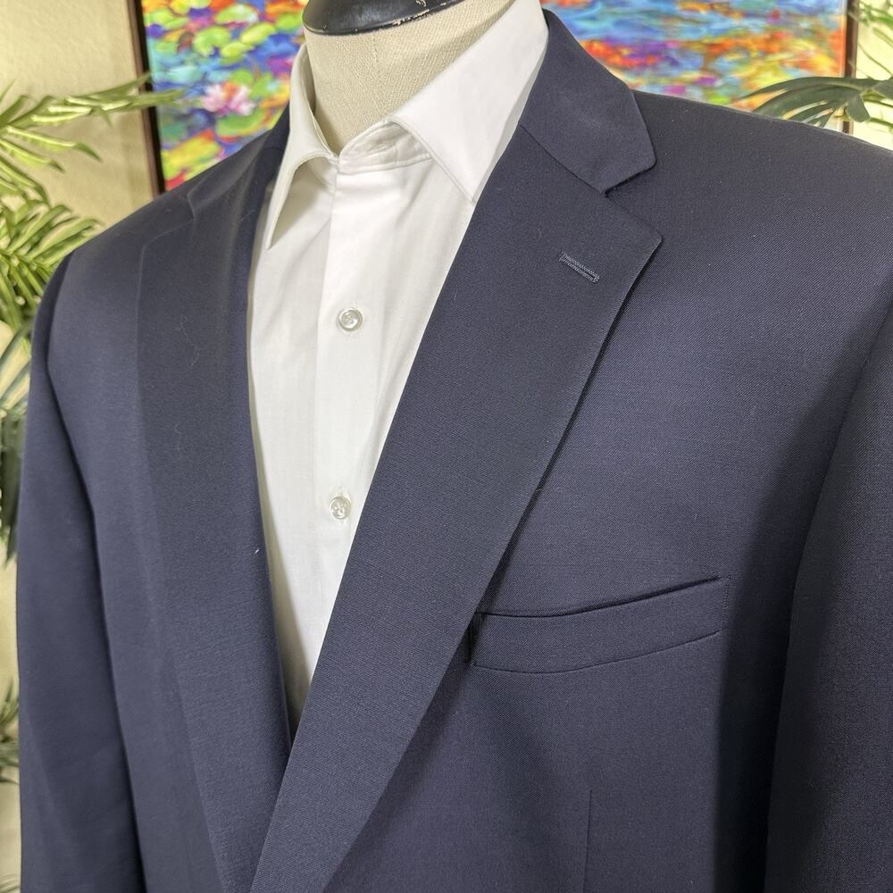 Joseph & Feiss Gold Men 48L Sport coat Blazer Men Dark Blue
